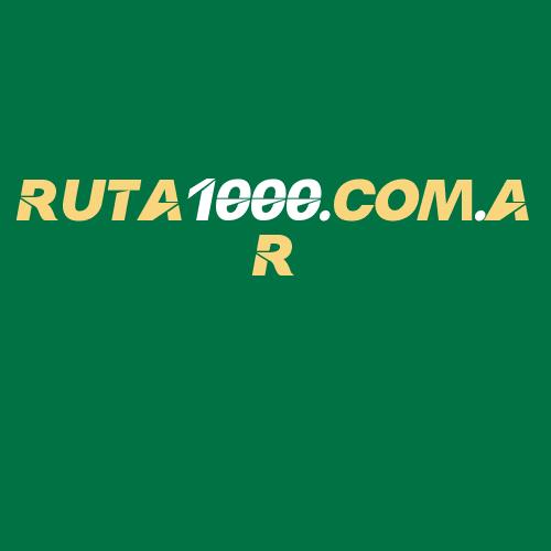 Logo da RUTA1000.AR